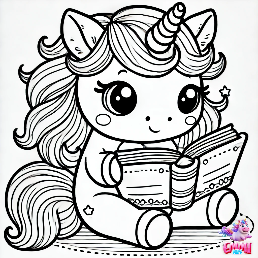 unicorn with logo reading