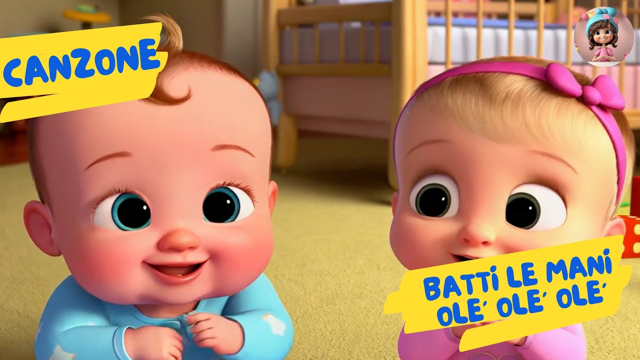 Batti le Mani, Tocca i Piedi – Canzone con Movimenti per Bambini