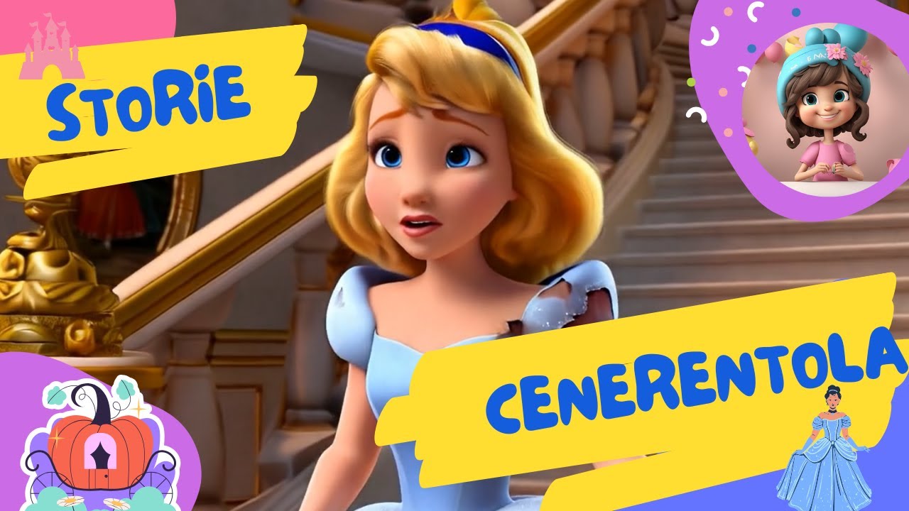 Cenerentola – Fiaba Animata in Italiano per Bambini
