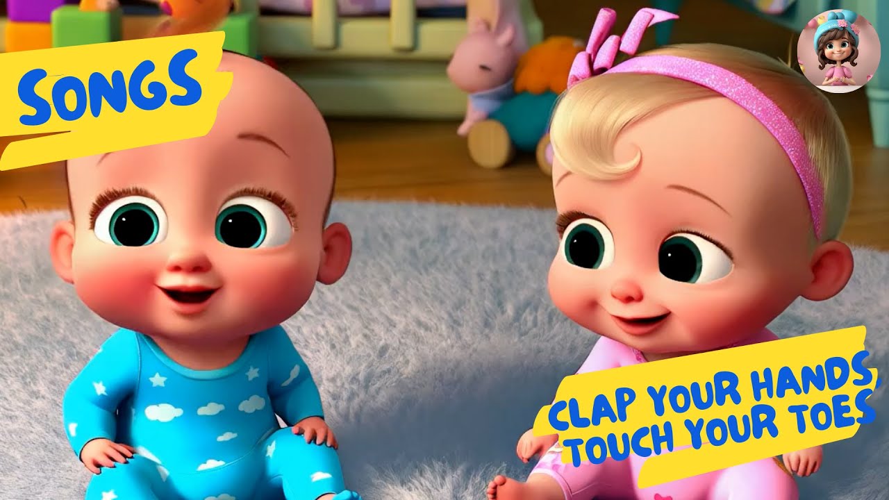 Clap Your Hands, Touch Your Toes – Canzone con Movimenti in Inglese