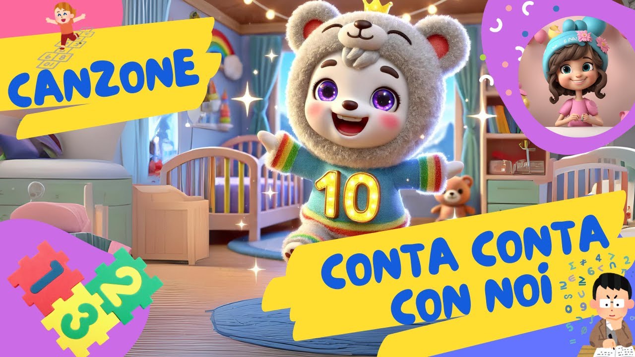 Conta con Noi – La Canzone dei Numeri per Bambini