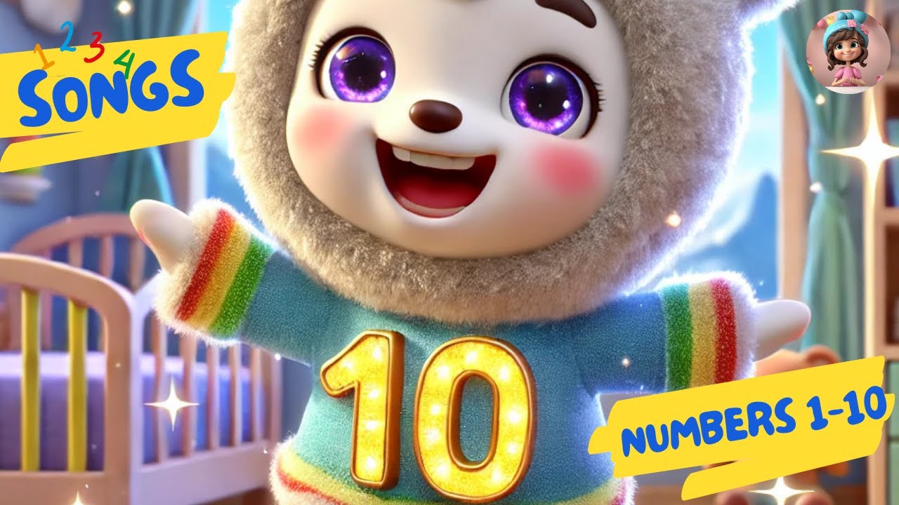 Count, Count Away – Contare da 1 a 10 in Inglese con Emmi