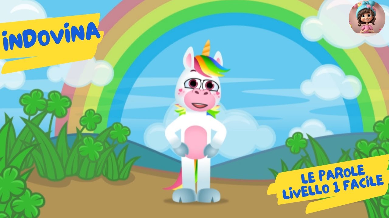 Indovina le Parole (Livello 1 Facile) – Gioco Educativo per Bambini