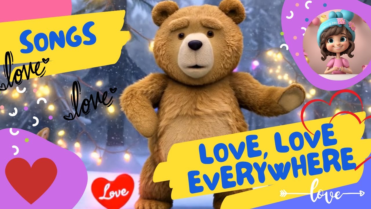 Love, Love Everywhere – Canzone da Ballare in Inglese per Bambini
