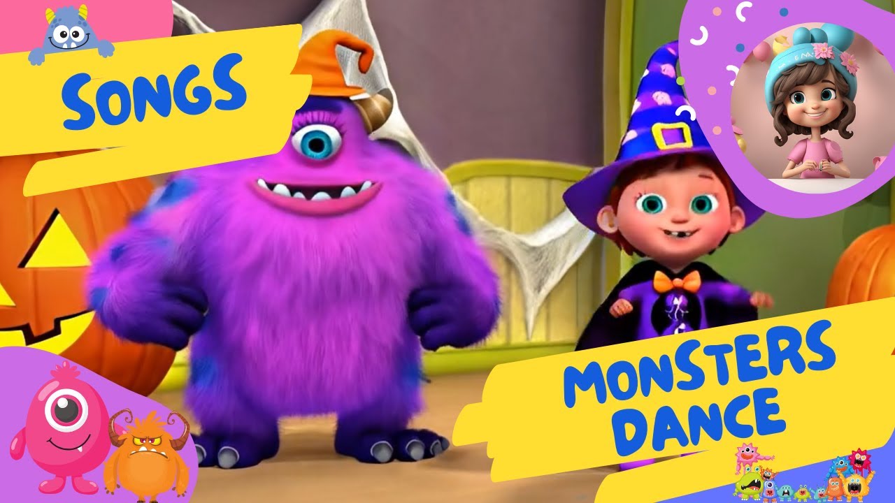 Monsters Dance – Canzone da Ballare in Inglese per Bambini