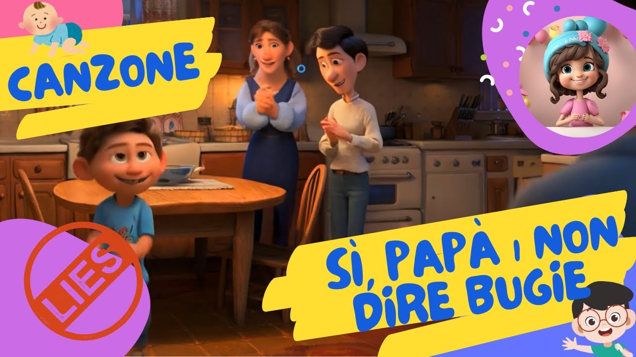 Non Dire Bugie – Sì, Papà | Canzone sull'Onestà per Bambini