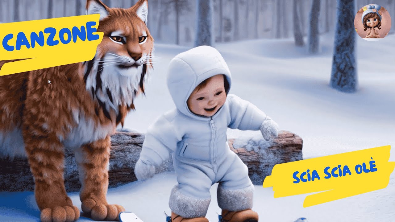 Scia Scia Olé – La Canzone della Neve per Bambini