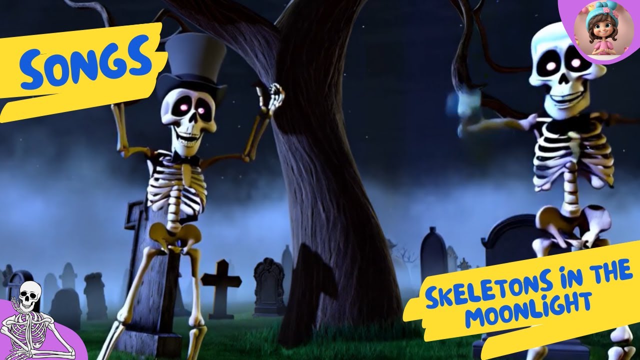 Skeletons in the Moonlight – Canzone di Halloween in Inglese