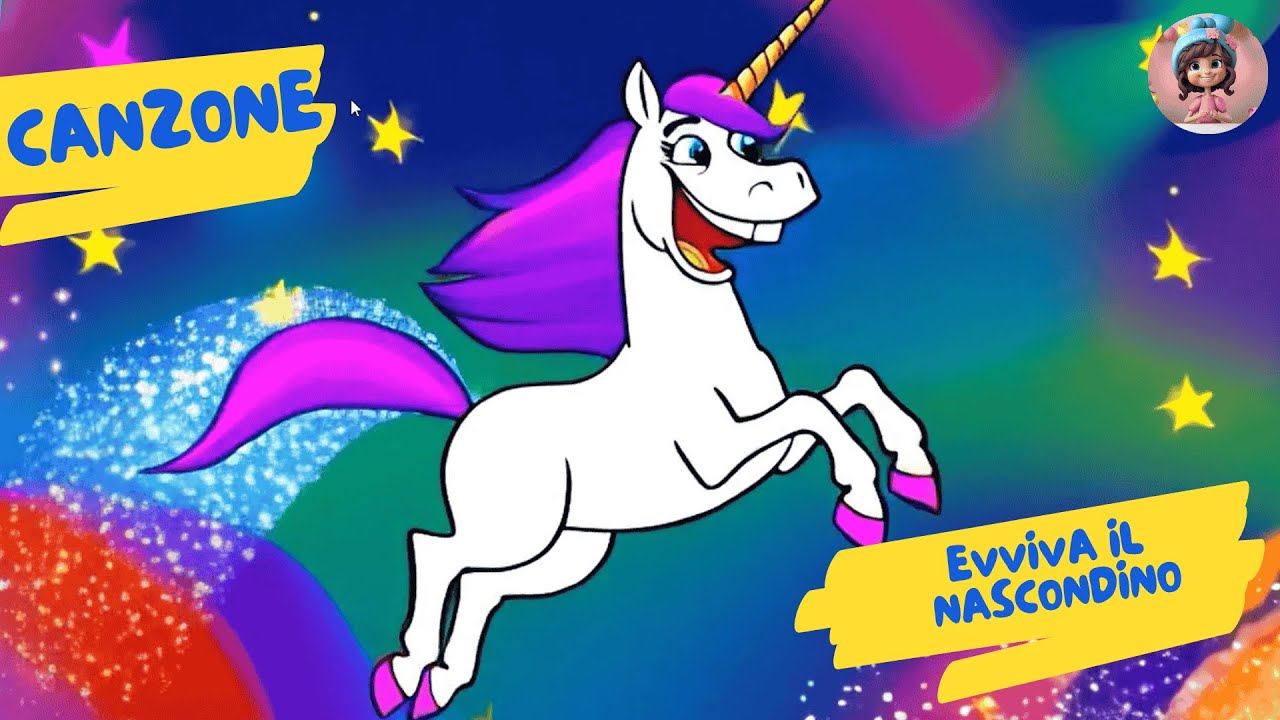 L'Unicorno – Evviva il Nascondino | Filastrocca per Bambini